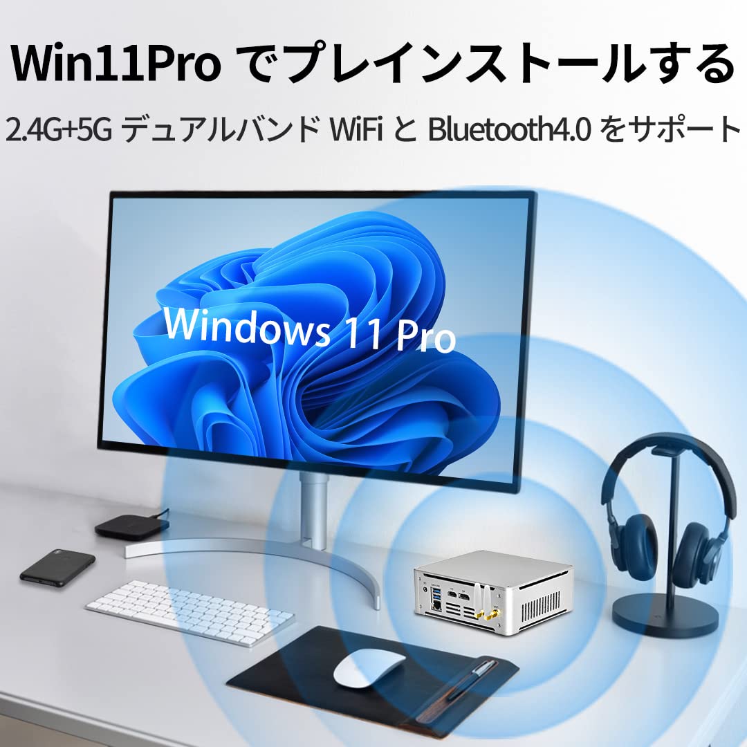 Amazon.co.jp: MavslolyミニPC Windows 11 Pro インテルCore i7-7700HQ